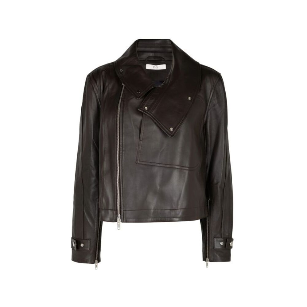 Co Brown Jackets - Leather Jackets Women